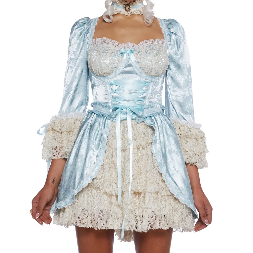 NEW Dolls Kill - Eat Cake Costume Dress HALLOWEEN